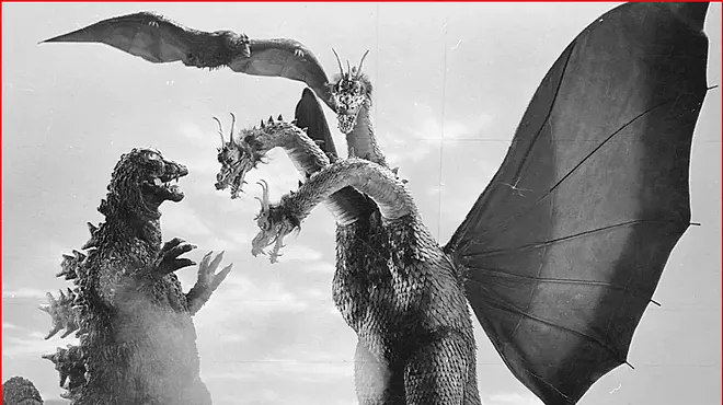 Image: Ghidorah, The Three Headed Monster (The Rosendale Theatre)