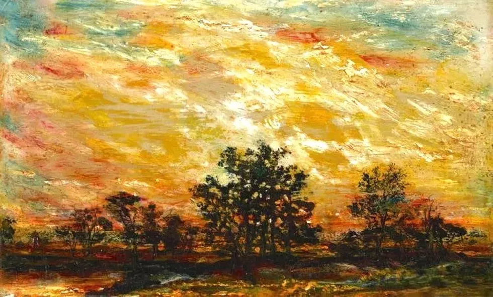 "Fire in the Sky" by Ralph Albert Blakelock