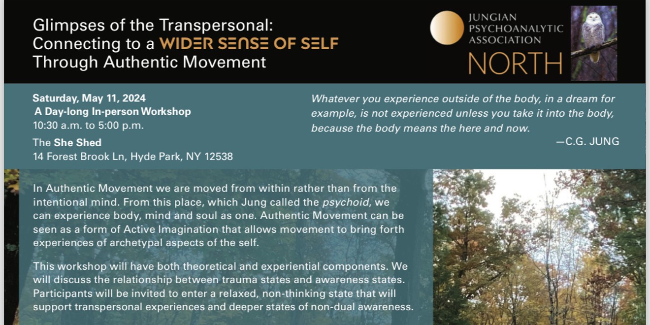 Glimpses of the Transpersonal: Connecting to a Wider Sense of Self Through Authentic Movement