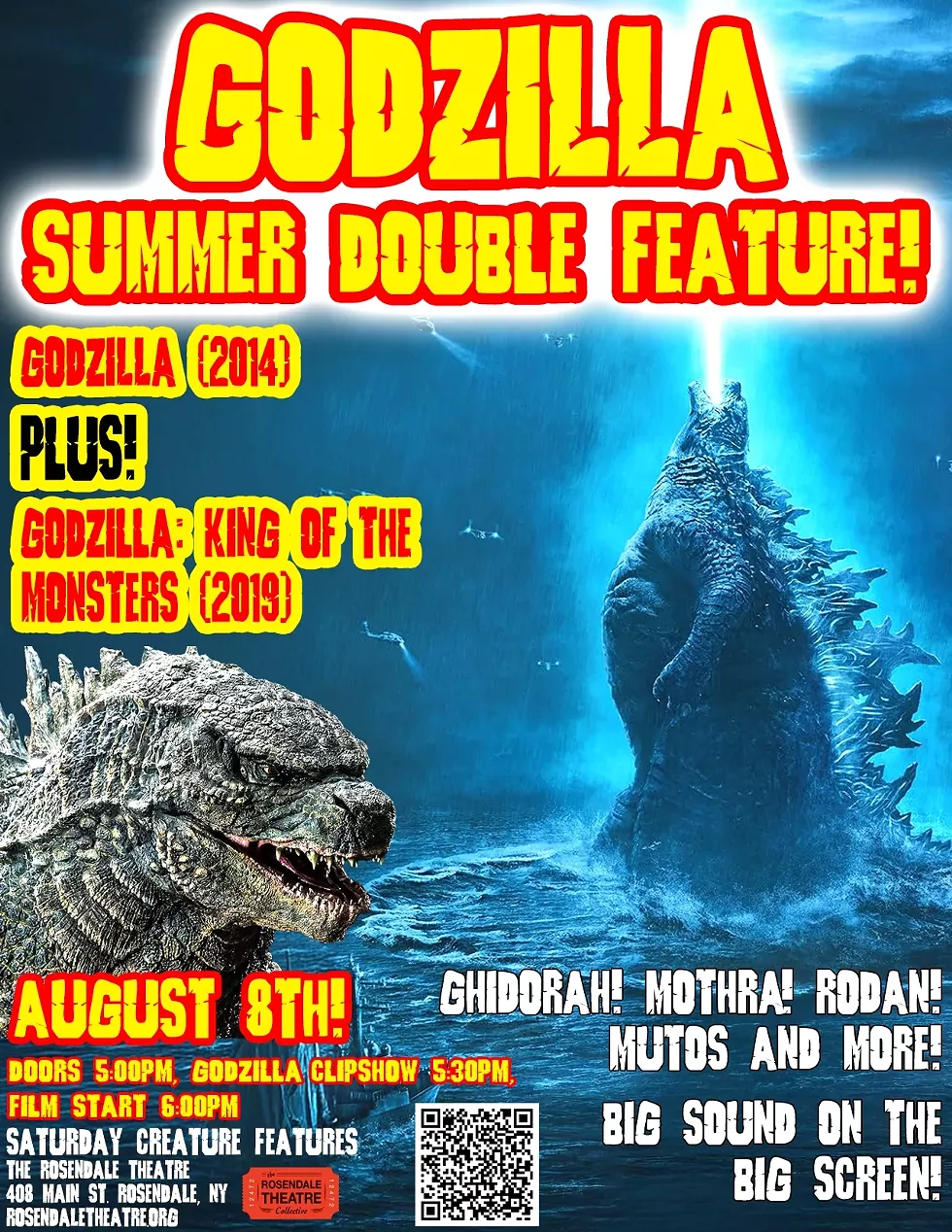 GODZILLA SUMMER DOUBLE FEATURE!! at the Rosendale Theatre