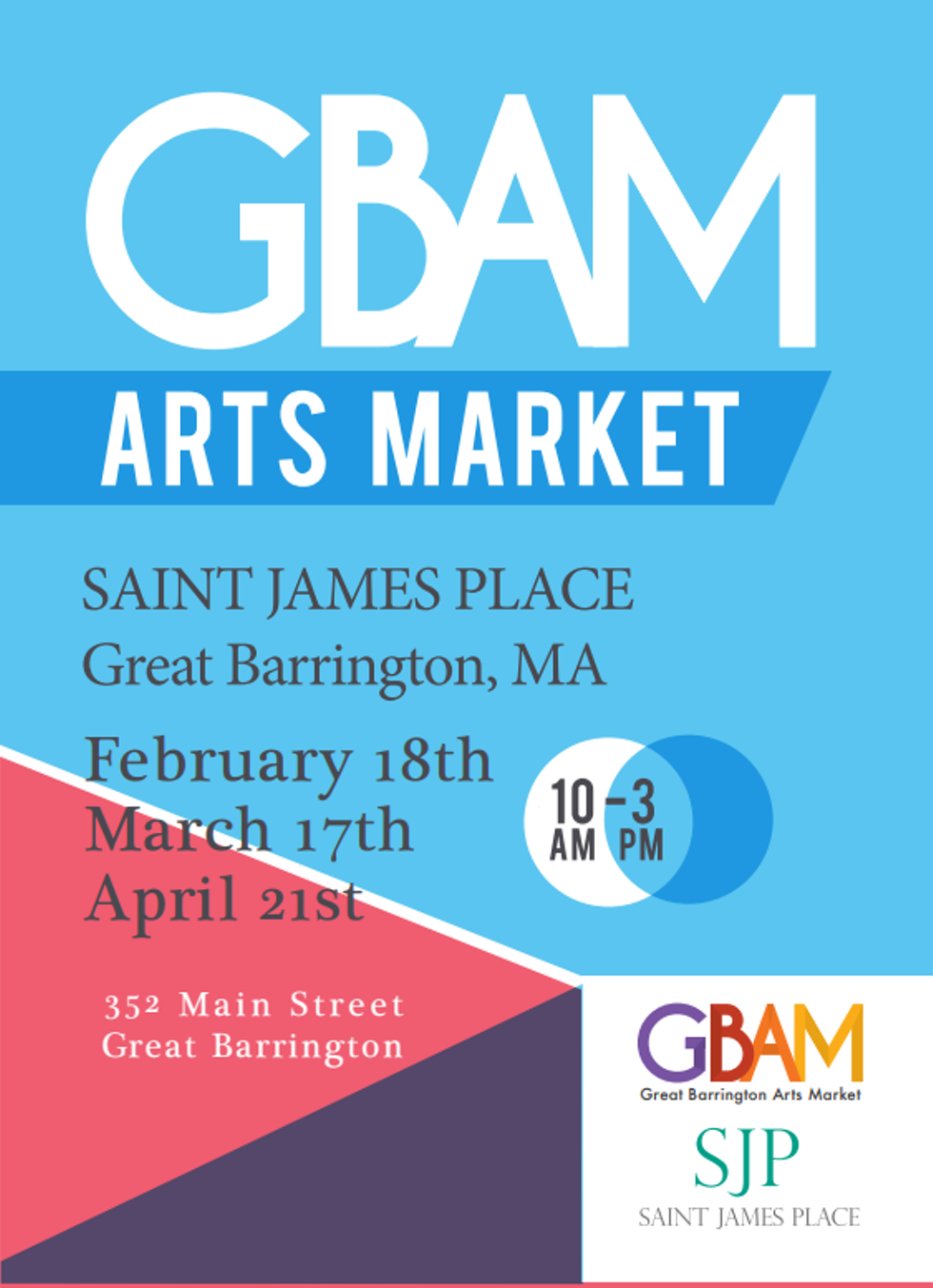 Great Barrington Arts Market (GBAM) Winter Markets