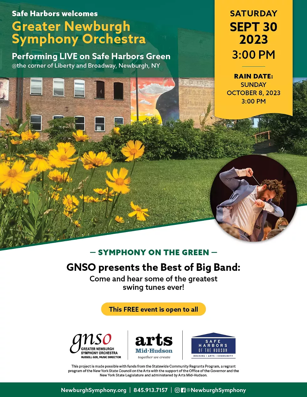 The Greater Newburgh Symphony Orchestra presents the Best of Big Band
