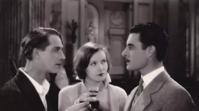 Image: Greta Garbo & John Gilbert in "Flesh and the Devil"