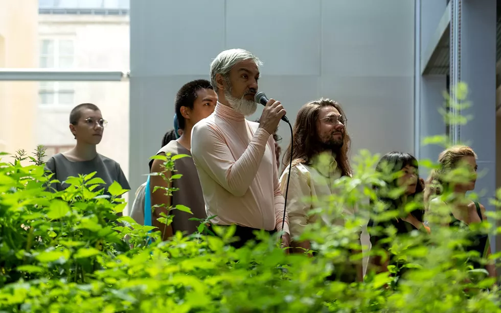 Lina Lapelytė's Study of Slope seeks to redefine musicality, using untrained musicians in the performance.