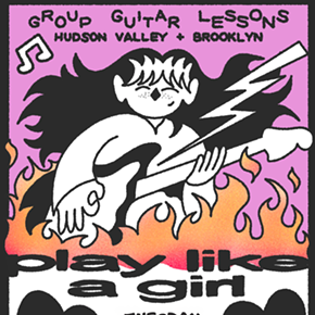 Image: Group Guitar Lessons - Play Like A Girl