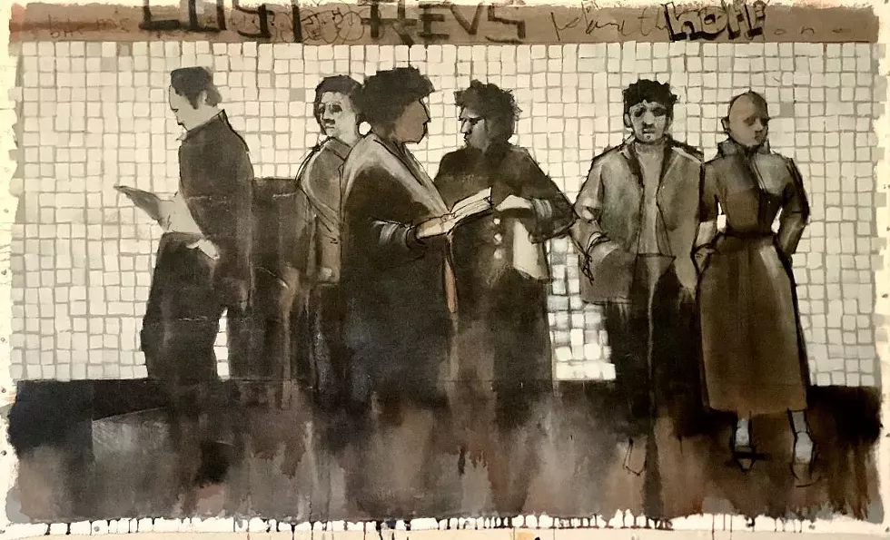 A piece of artwork by H. James Hoff.