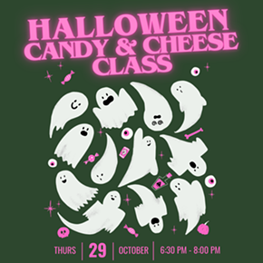 Image: Halloween Candy & Cheese Class