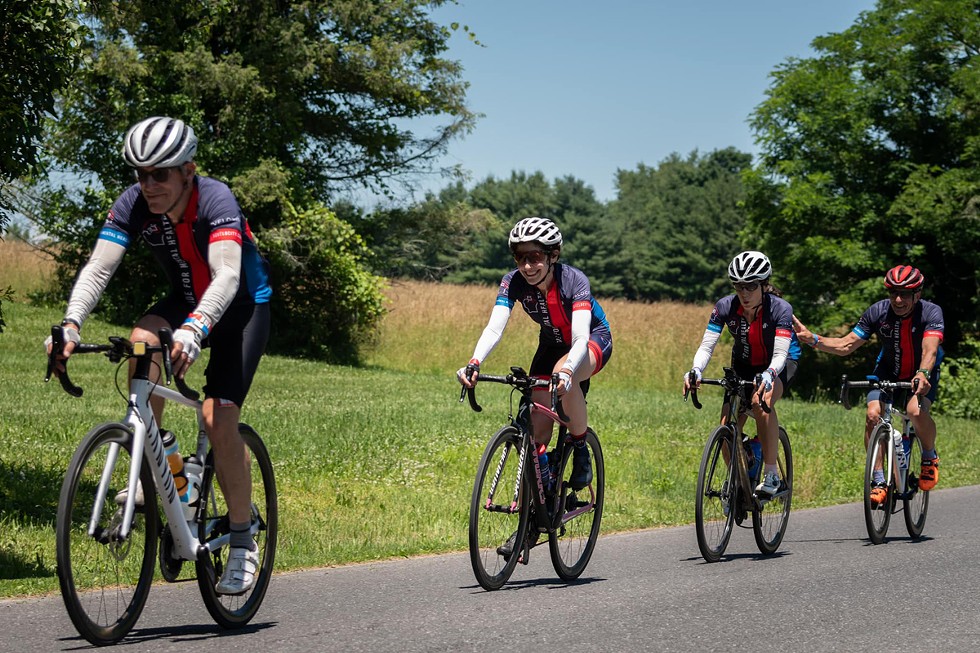 The Ride for Mental Health is an annual fundraising ride held each June in New Paltz to raise money for the renonwned pyschiatric research and treatment program at McLean Hospital in Belmont, Massachusetts.