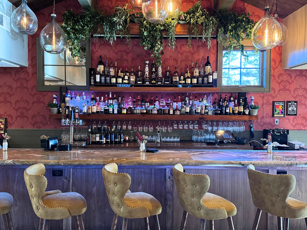 The Henry's renovation added six seats to the bar.