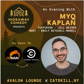 Image: Hideaway Comedy: An Evening with Myq Kaplan