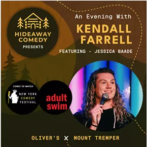 Image: Hideaway Comedy Presents: An Evening with Kendall Farrell