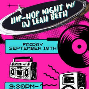 Image: Hip Hop Dance party with DJ Leah Beth