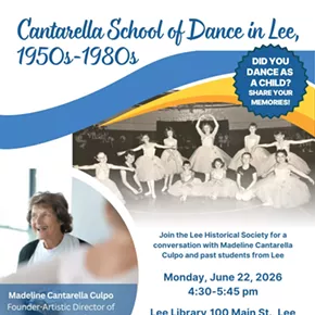 Image: History of the Cantarella School of Dance in Lee with Madeline Cantarella Culpo and Her Lee Dancers