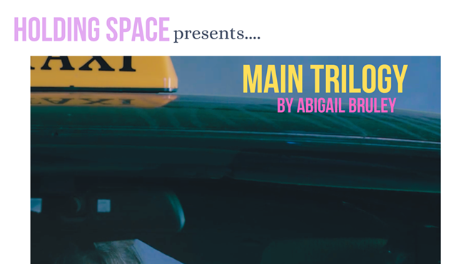 Image: Holding Space Presents The Main Trilogy screening at Blooms Opening Reception