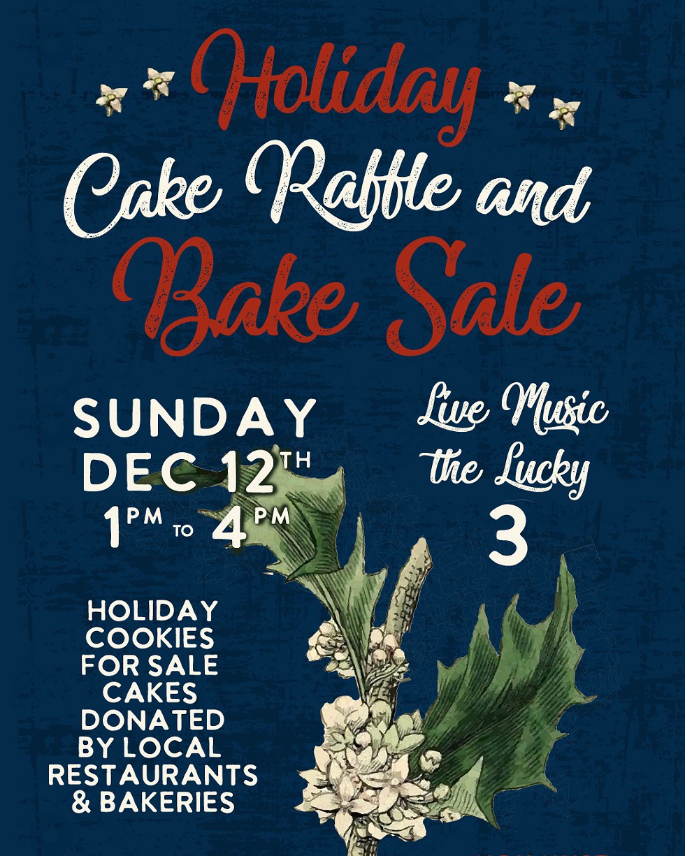 Holiday Cake Raffle and Bake Sale