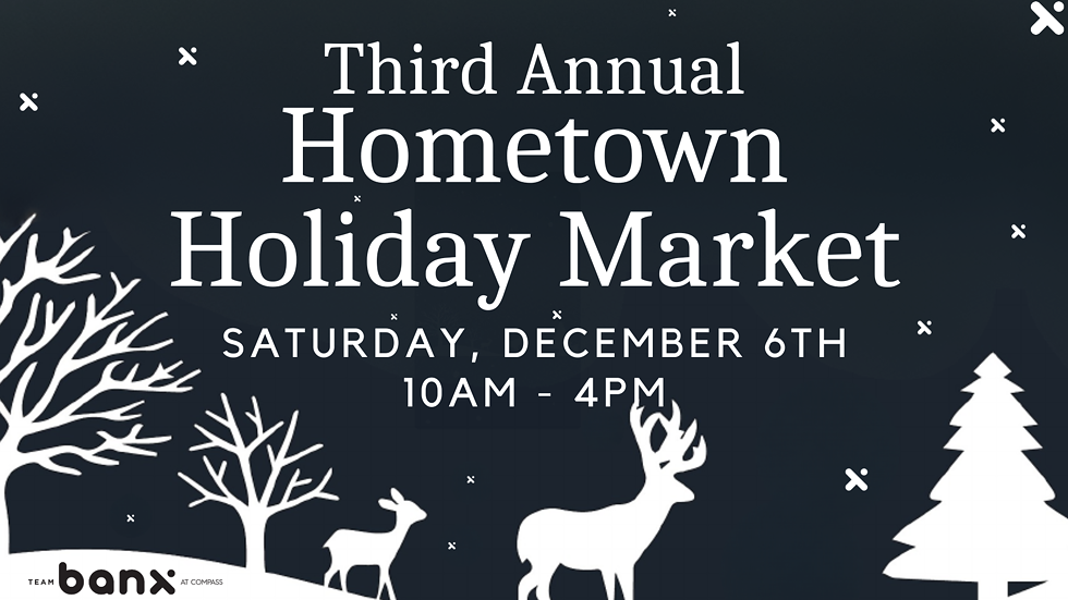 Our 3rd Annual Holiday Market