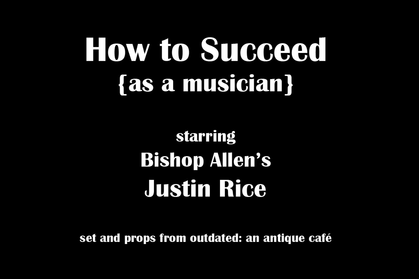 How to Succeed as a Musician