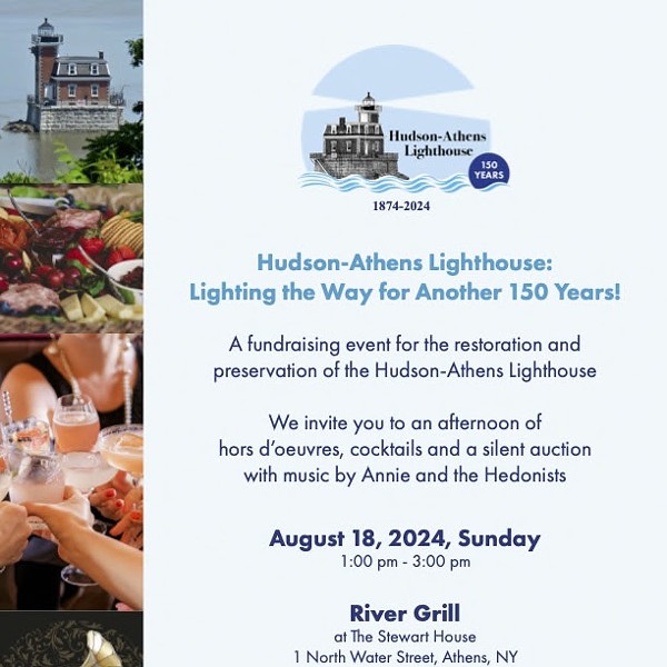 Hudson-Athens Lighthouse Annual Fundraiser: Lighting the Way for Another 150 Years!
