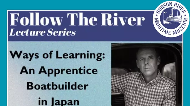 Image: Hudson River Maritime Museum Lecture: Ways of Learning: An Apprentice Boatbuilder in Japan
