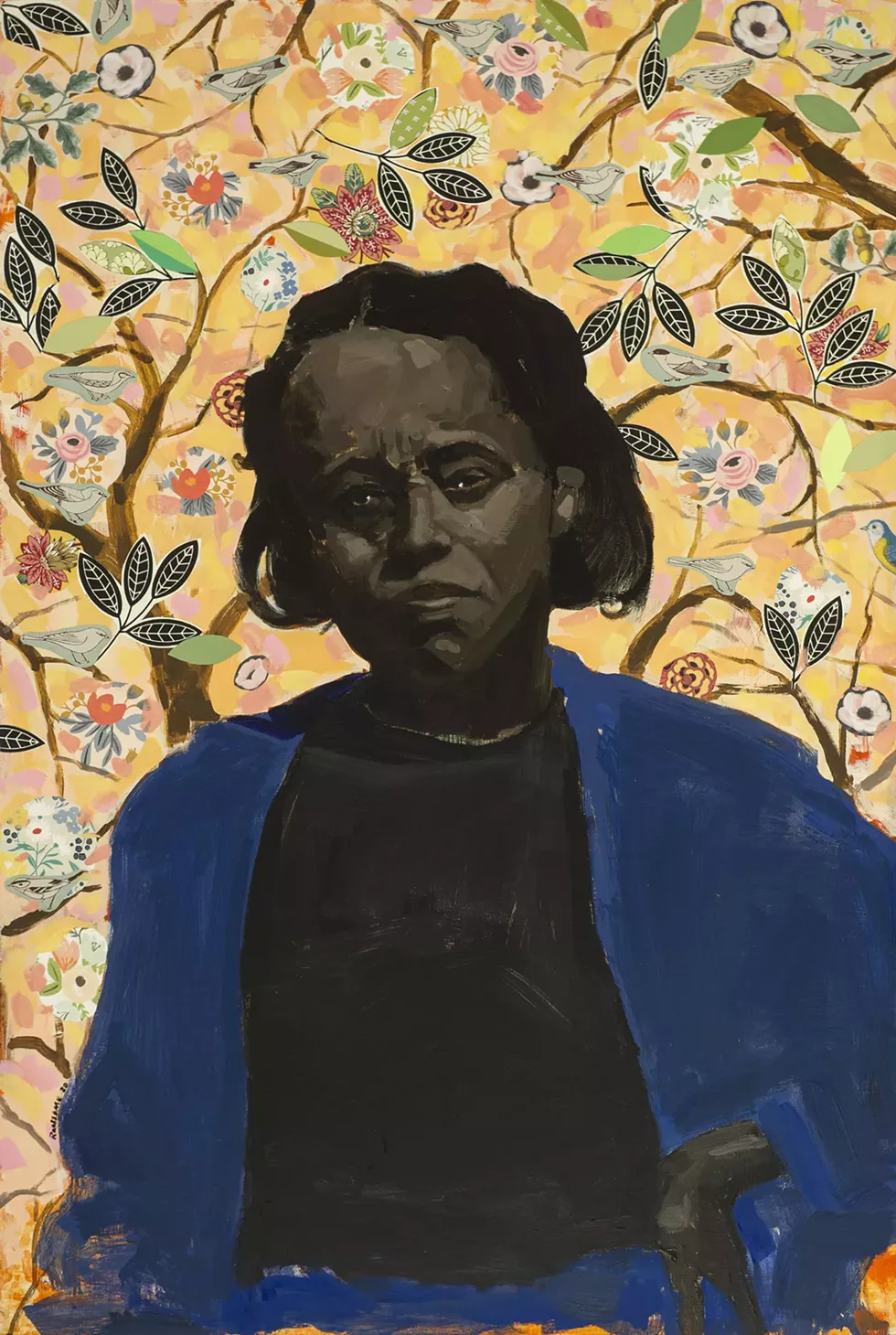 Ransom, "Gee's Bend Quilter Minnie," 2021, courtesy the artist