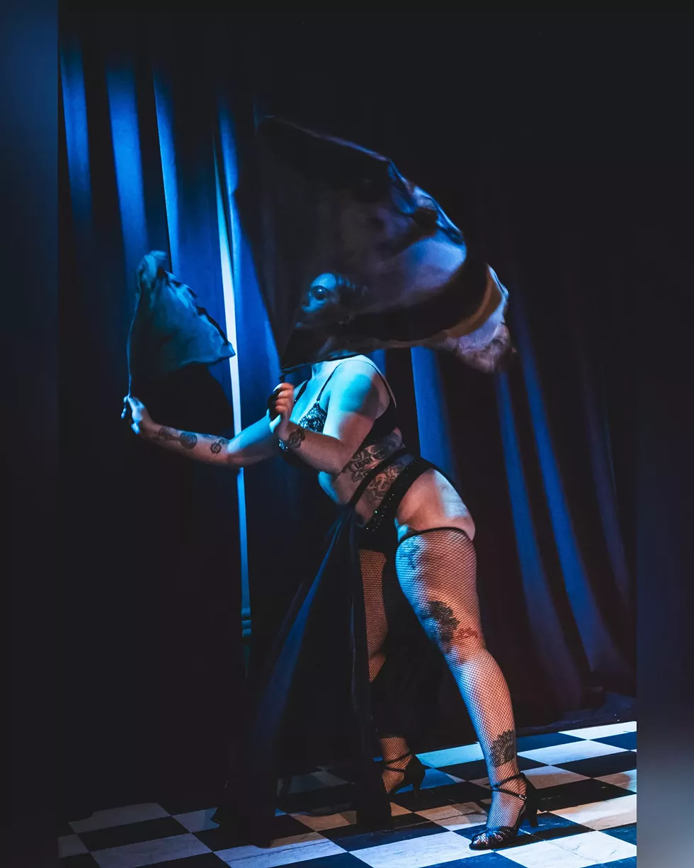 Kate Beyond performing recently at Unicorn Bar in Kingston.