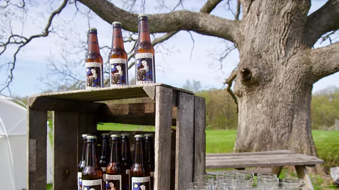 Image: Hudson Valley Farmhouse Cider at The Stone Ridge Orchard Tasting Room
