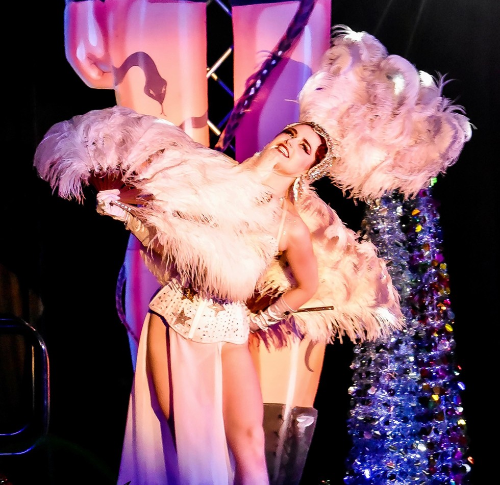 HUNG With Care, Big Gay Hudson Valley's Queer Holiday Burlesque Spectacular returns to the Rosendale Theatre on Saturday, November 27th.
