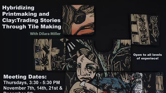 Image: Hybridizing Print and Clay: Trading Stories Through Tile Making