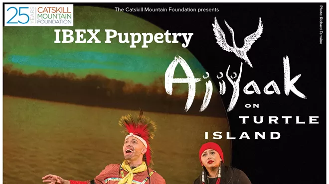 Image: Ibex Puppetry: Ajijaak on Turtle Island