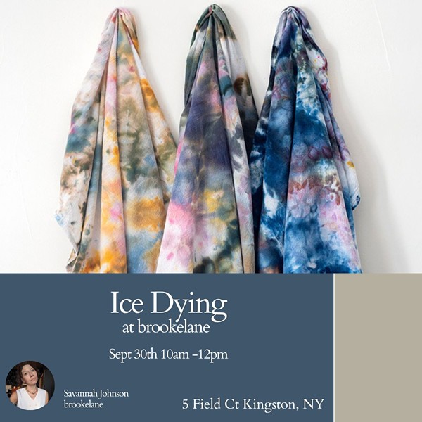 Ice Dying Workshop
