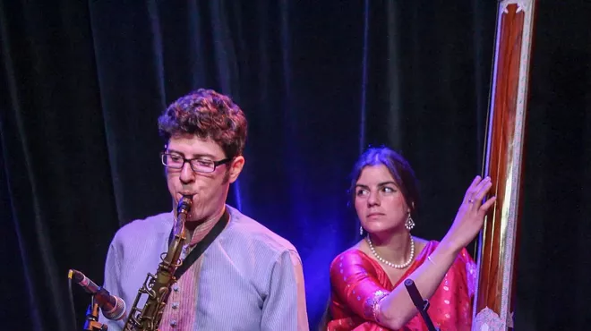 Image: Indian Classical Esraj and Saxophone with Jonathan and Shayna Kay