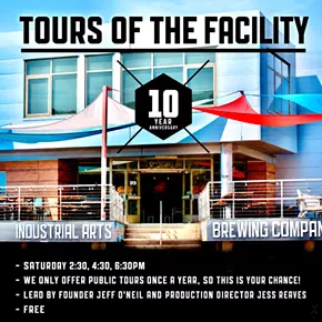 Image: Industrial Arts Brewing: Free Tours!