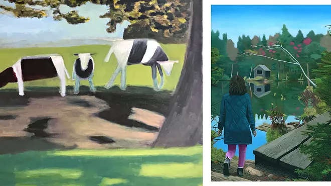 Image: "Intergenerational Views": Works by Hannah Mandel and Ian Clyde