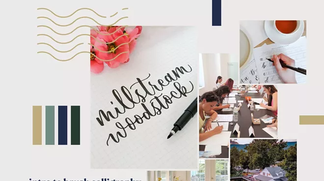 Image: Intro To Brush Calligraphy with Lillian Liming
