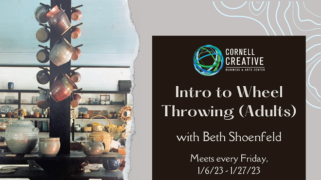 Intro to Wheel Throwing (Adults) with Beth Shoenfeld