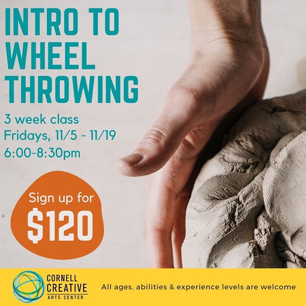 Intro to Wheel Throwing Ceramic Workshop Series