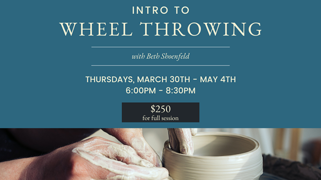 Intro to Wheel Throwing with Beth Shoenfeld