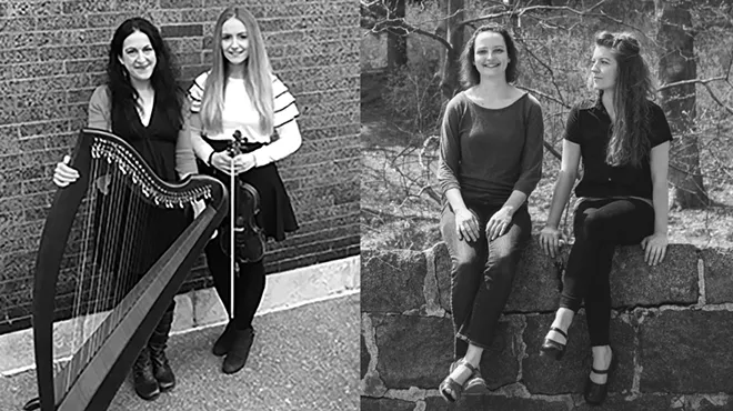 Image: Irish Music and Dance: Eimear & Eileen and Jackie & Rebecca