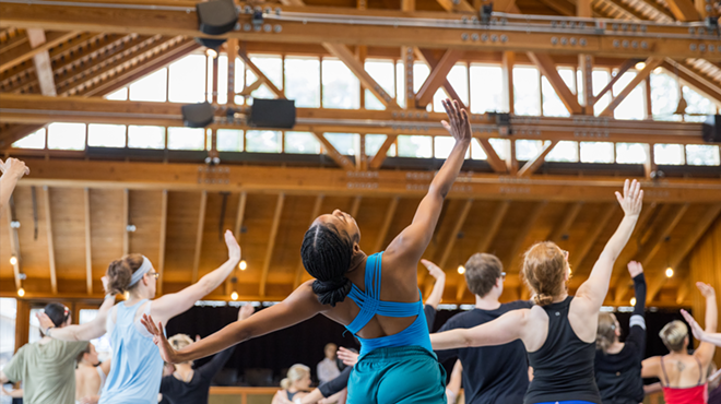 Image: Jacob&rsquo;s Pillow Workshops with Festival Artists