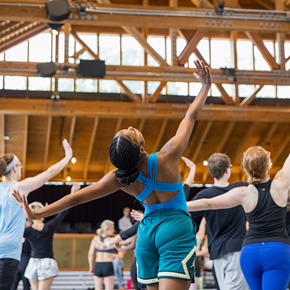 Image: Jacob&rsquo;s Pillow Workshops with Festival Artists