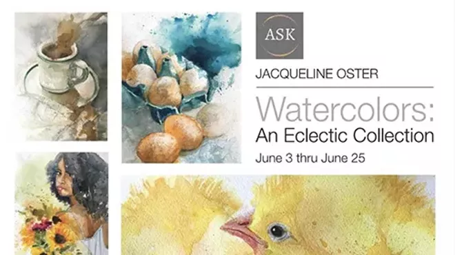 Image: Jacqueline Oster - Watercolors: An Eclectic Collection