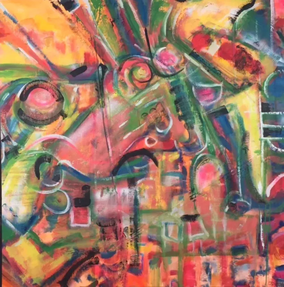 Big Bang +1 (Second), 48"x48" Acrylic on Canvas
