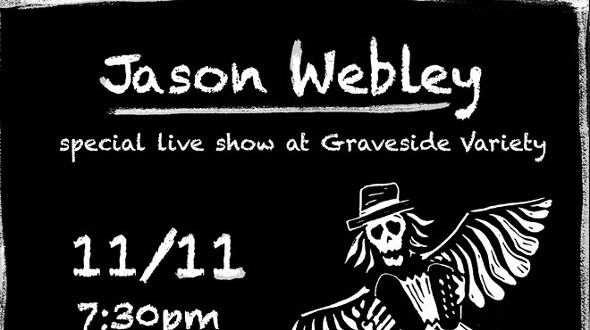 Image: Jason Webley: Special live show on 11/11