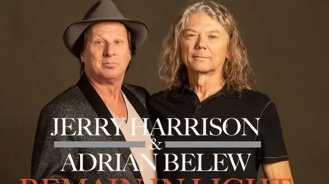 Image: Jerry Harrison and Adrian Belew