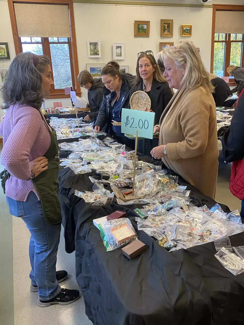 Jewelry Sale at Gardiner Library on Nov. 7 at 10 AM-2 PM