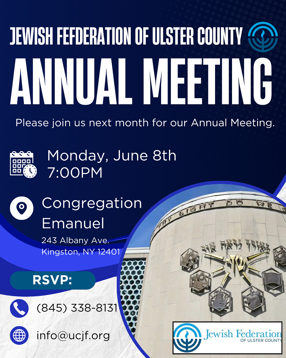 Please Join us for our Annual Meeting