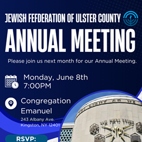 Image: Jewish Federation of Ulster County Annual Meeting