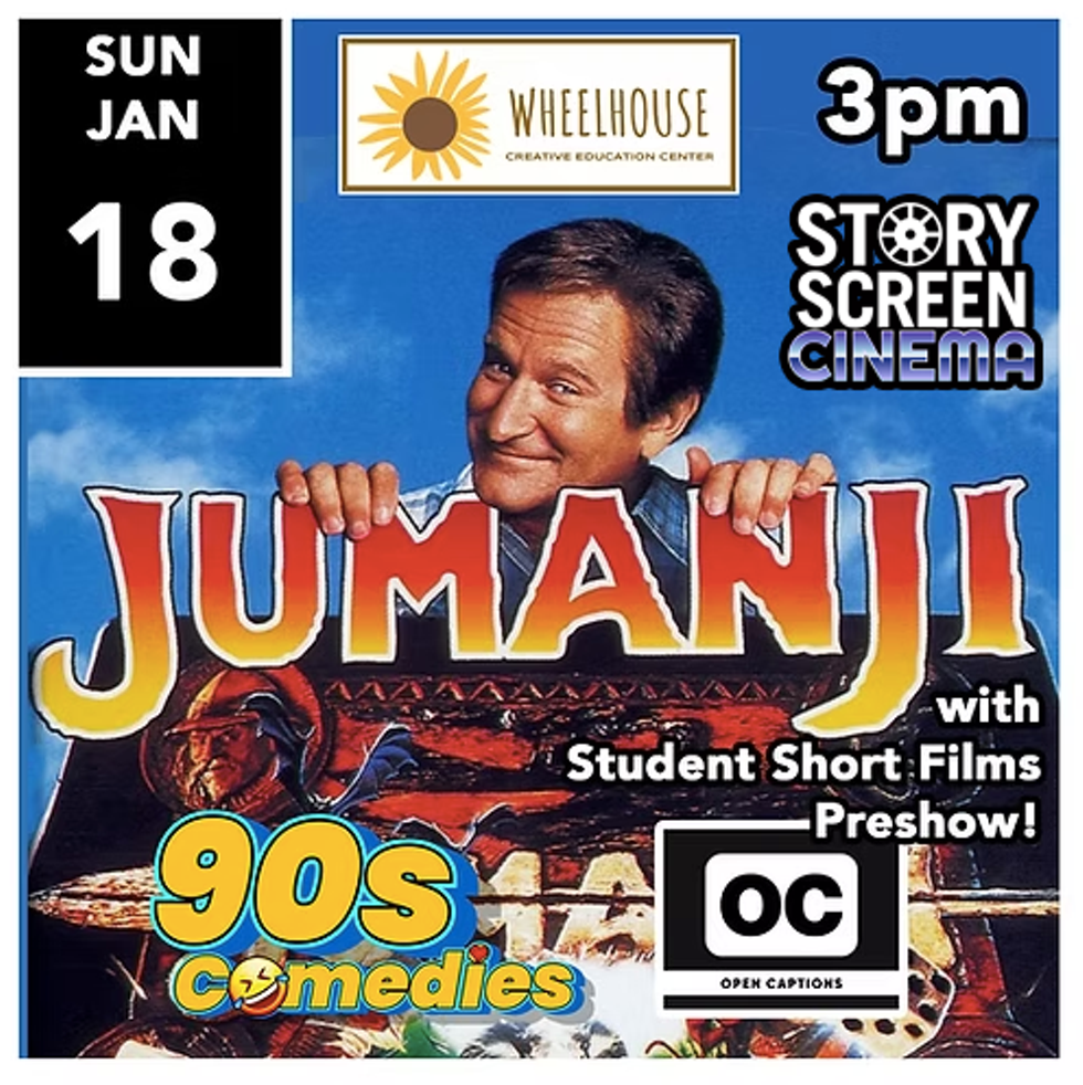 OPEN CAPTION SCREENING JUMANJI