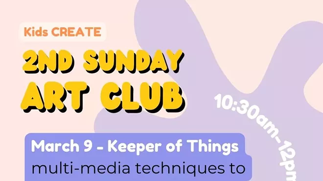 Image: Kids CREATE - 2nd Sundays Art Club