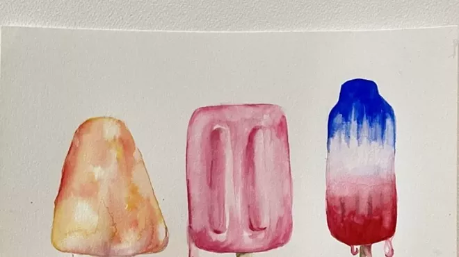 Image: Kids Intro to Watercolor Class: Painting Popsicles with Shana